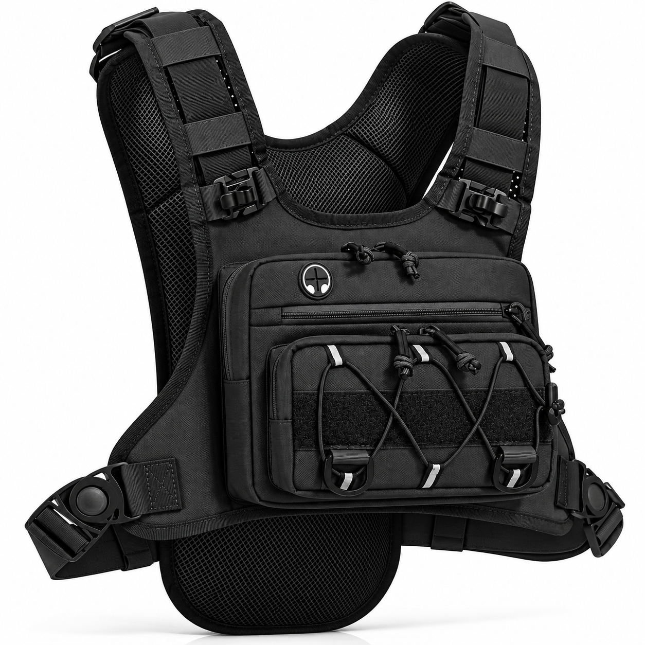 Chaleco Deportivo Táctico con Porta Bidón – Running, Senderismo y Ciclismo