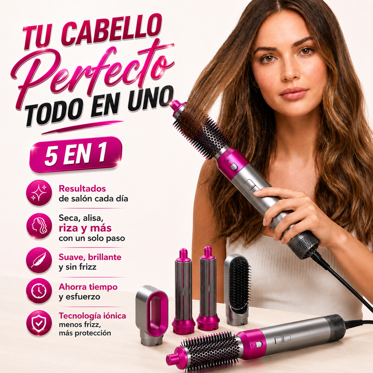 Estilizador Multifuncional 5 en 1